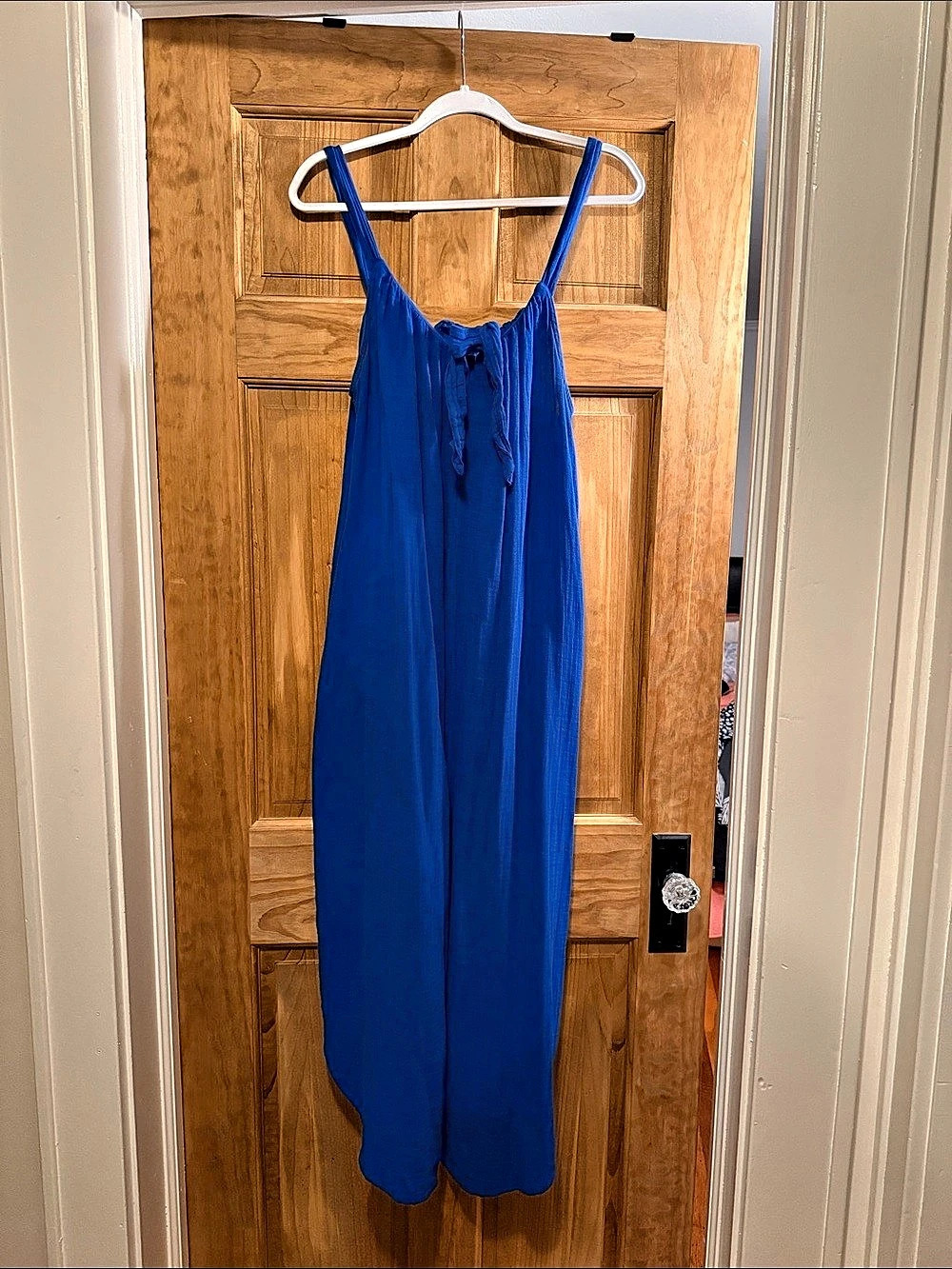 Old Navy 10Blue Maxi Dress Like New